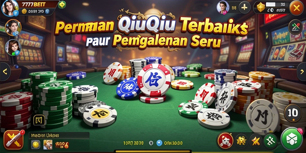 Gameplay QiuQiu seru dan menyenangkan di 777BET.