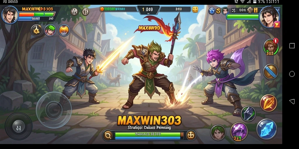 Tampilan gameplay MAXWIN303 yang strategis dan mendebarkan.