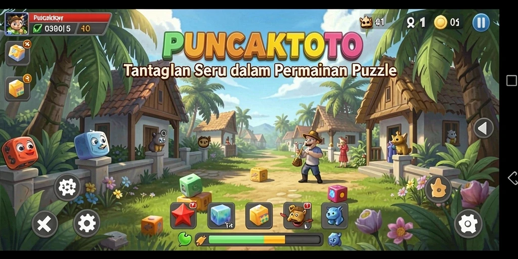 Tampilan gameplay mendebarkan dalam PUNCAKTOTO yang penuh tantangan.