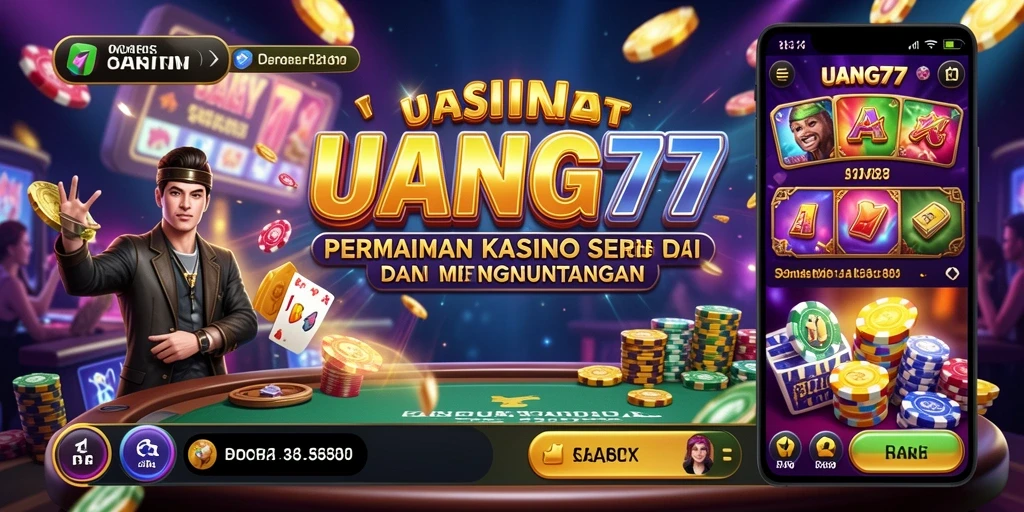 Tampilan gameplay kasino yang menarik dan interaktif.